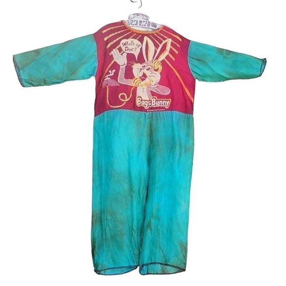 Vintage Bugs Bunny Child Halloween Costume 2T 4T 50s 60s Red Green - Picture 11 of 13